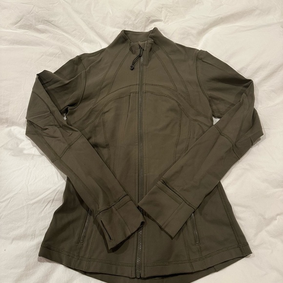 lululemon athletica Jackets & Blazers - Lululemon Olive Green Define Jacket